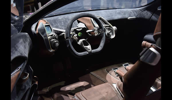 Aston Martin All Electric All Wheel Drive DBX Concept 2015  interior